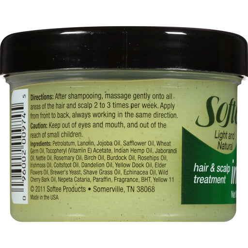 Softee Indian Hemp Hair and Scalp Treatment 3 Oz.