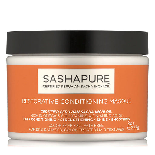 Sashapure Conditioning Masque, Restorative, 8 Oz
