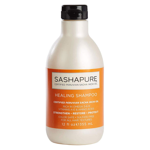 Sashapure Shampoo, Healing 12 Oz