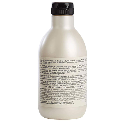 Sashapure Conditioner, Cleansing, Re Hydrating 12 Oz