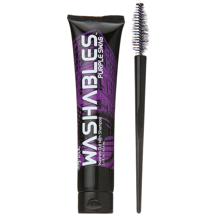 Splat Washables Temporary Hair Color, Purple Swag