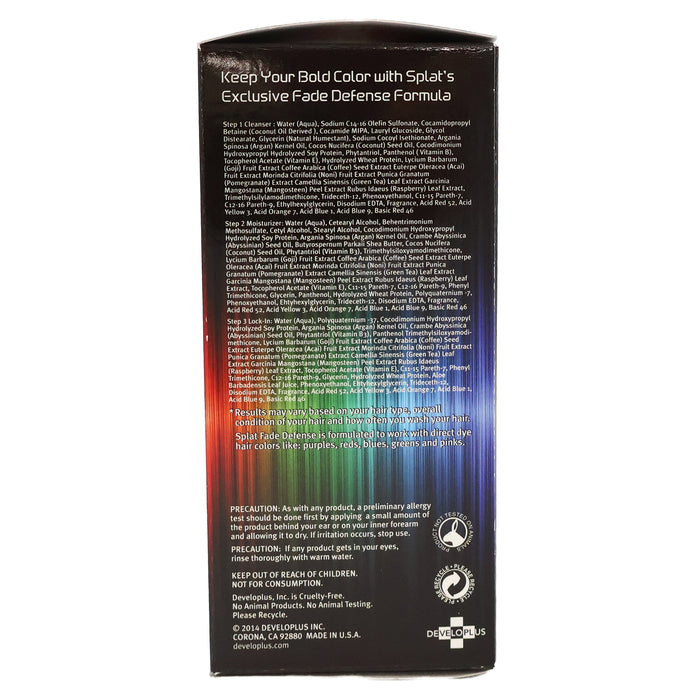 Splat Fade Defense Hair Color Maintenance Kit