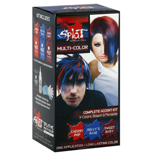 Splat Rebellious Colors Streaking Kit MultiColor