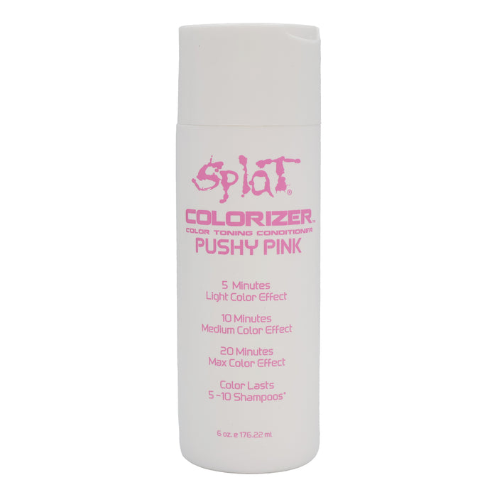 Splat Colorizer Color Toning Conditioner, Pushy Pink, 6 Oz.