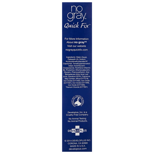 No Gray Quick Fix Color Touch-up Systems, Brown 0.5 Oz.