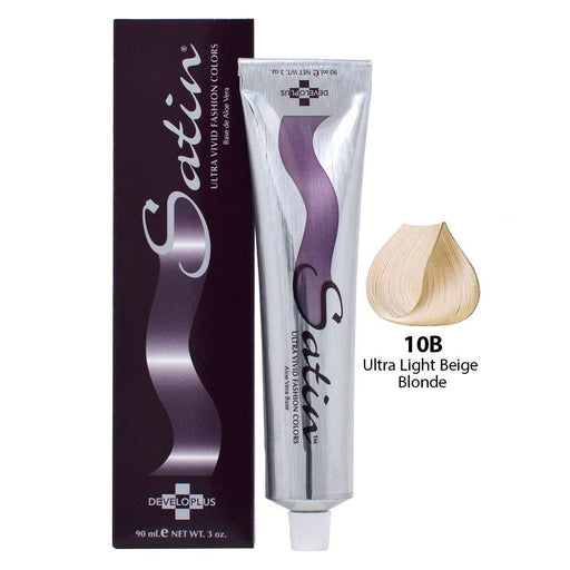 Satin Hair Color 10B Ultra Light Beige Blonde 3 Oz