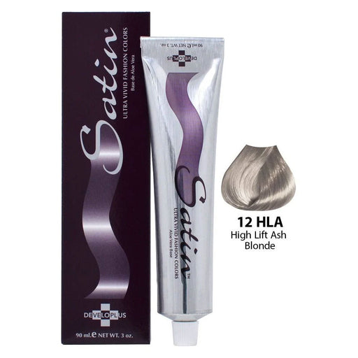 Satin Hair Color 12Hla High Lift Ash Blonde 3 Oz