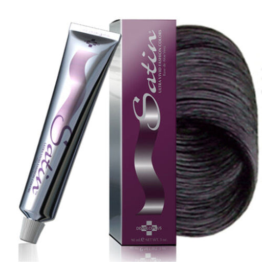 Satin Ultra Vivid Natural Fashion Color, Dark Mocha Brown 3 Oz.