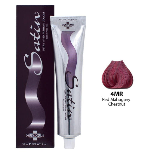 Satin Hair Color 4Mr Red Mahogany Chestnut 3 Oz