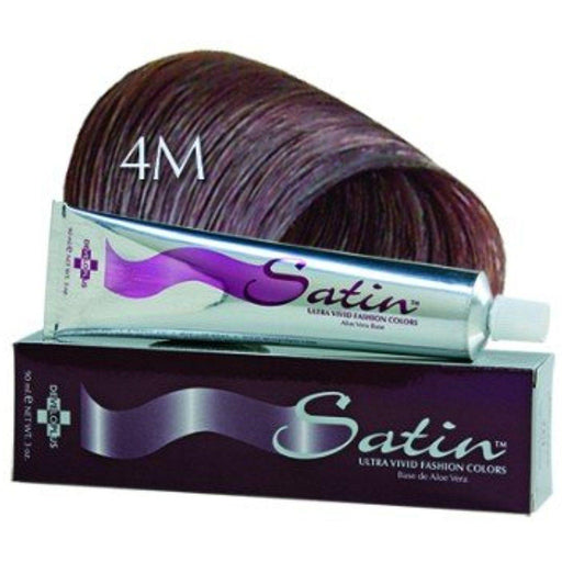 Satin Dark Mahogany Hair Color 4M 3 Oz