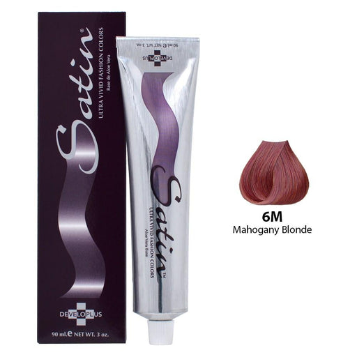 Satin Hair Color 6M Mahogany Blonde 3 Oz