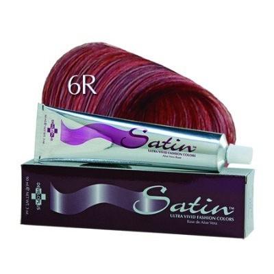 Satin Hair Color 6R Dark Auburn Blonde 3 Oz