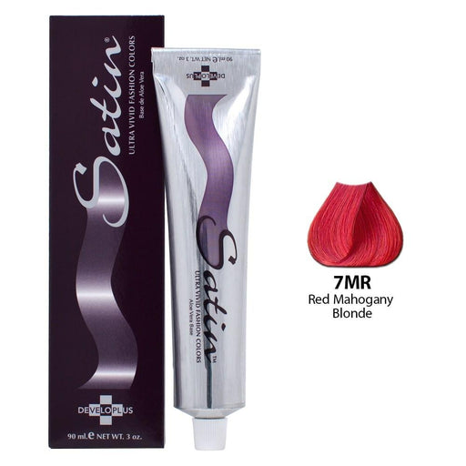 Satin Hair Color 7Mr Red Mahogany Blonde 3 Oz