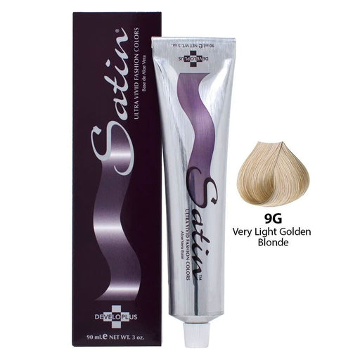 Satin Hair Color 9G Very Light Golden Blonde 3 Oz