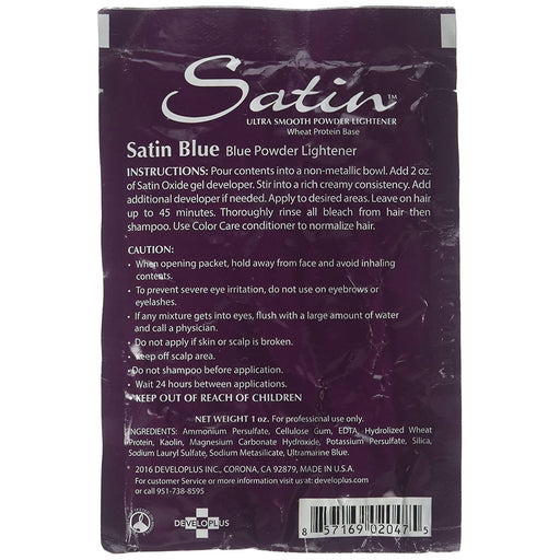 Satin Blue Bleach Powder Lightener