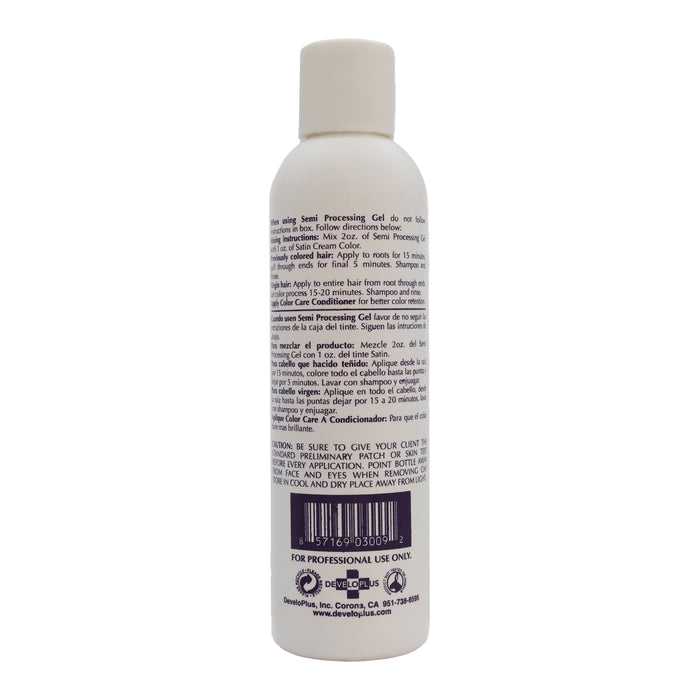 Satin Processing Gel Semi Developer 6 Oz