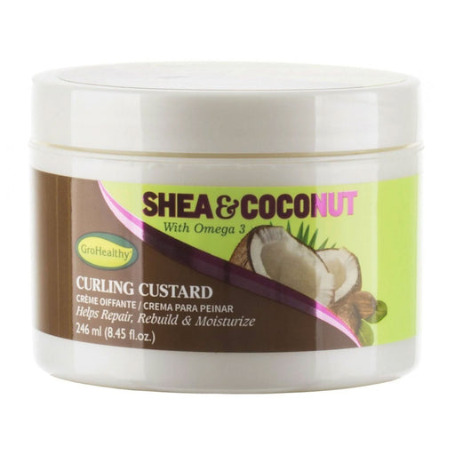 Gro Healthy Shea Coconut Curling Custard 8.45 Oz