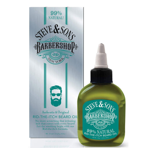 Steve & Sons Barbershop Beard Oil, Rid The Itch, 2.5 Oz.