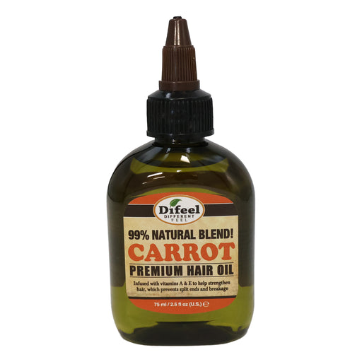 Difeel Premium Hair Oil Carrot, 2.5 Oz