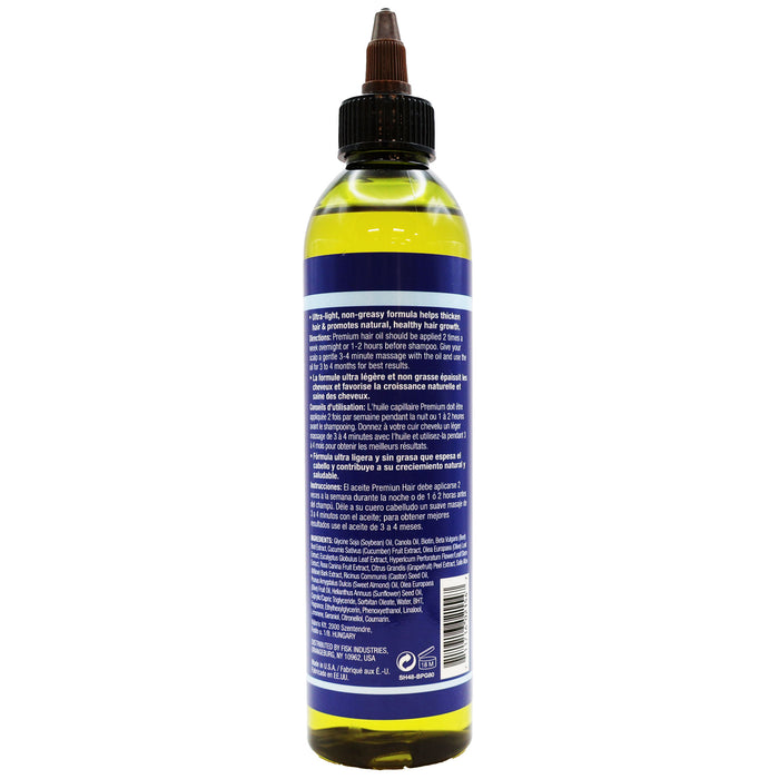 Difeel Premium Hair Oil Biotin Pro-Growth, 8 Oz.