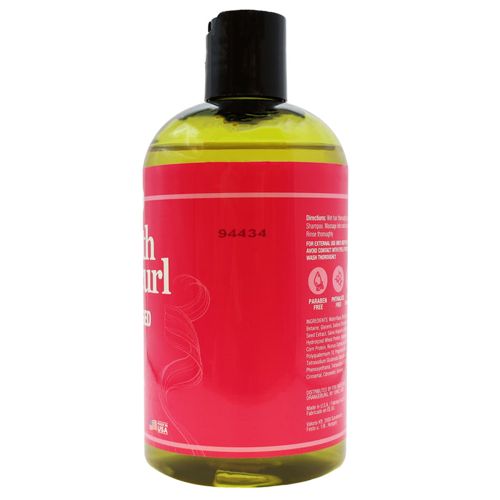 Difeel Growth and Curl Biotin Infused Shampoo 12 Oz.