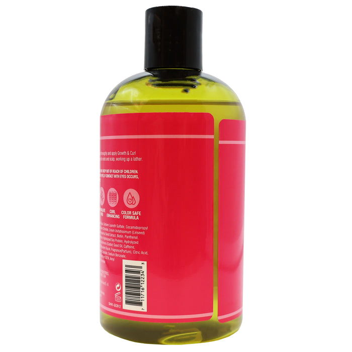 Difeel Growth and Curl Biotin Infused Shampoo 12 Oz.