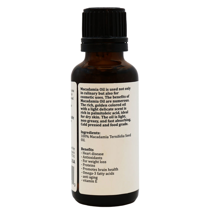 Difeel Macadamia Essential Oil 1 Oz.