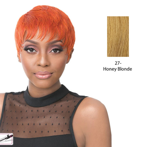 Iron Friendly Synthetic Wig - Simone,Strawberry Blonde