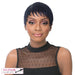 Iron Friendly Synthetic Wig - Simone,Blue Black
