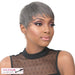 Iron Friendly Synthetic Wig - Simone,Charcoal Grey