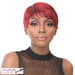 Iron Friendly Synthetic Wig - Simone,Fire Red/350