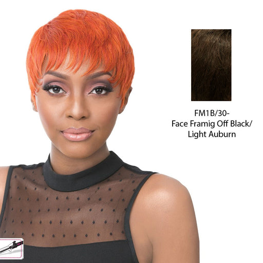 Iron Friendly Synthetic Wig - Simone,Fm1B/30