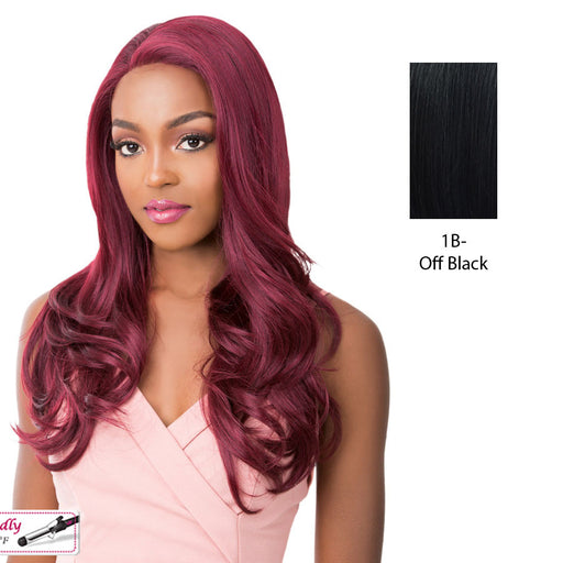 Synthetic Hair Lace Front Wig Simply Lace Ingrid,Off Black