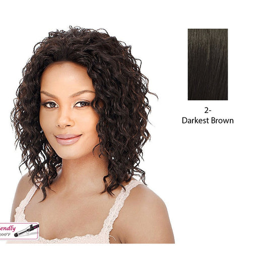 Jackson Lace Front Wig,Darkest Brown
