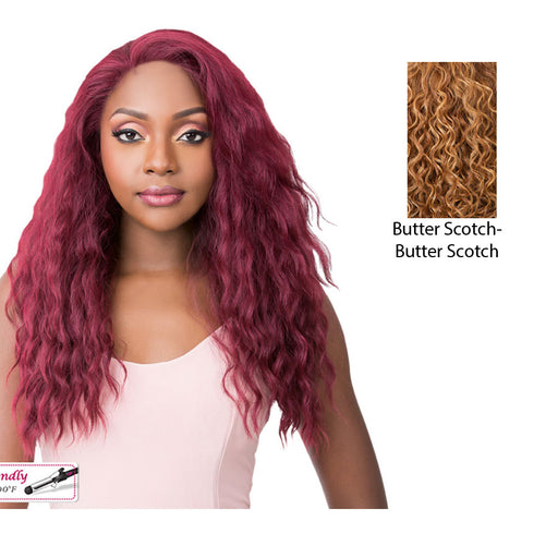 Synthetic Simply Lace Front Wig Simply Lace Lake Wave,Butterscotch