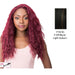 Synthetic Simply Lace Front Wig Simply Lace Lake Wave,Off Black Base With Light Auburn Highlights