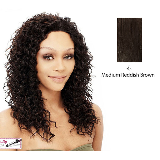 Lisa Lace Front Wig,Dark Brown