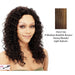 Lisa Lace Front Wig,Streaked Blend Of Medium Brown, Strawberry Blonde, And Light Auburn