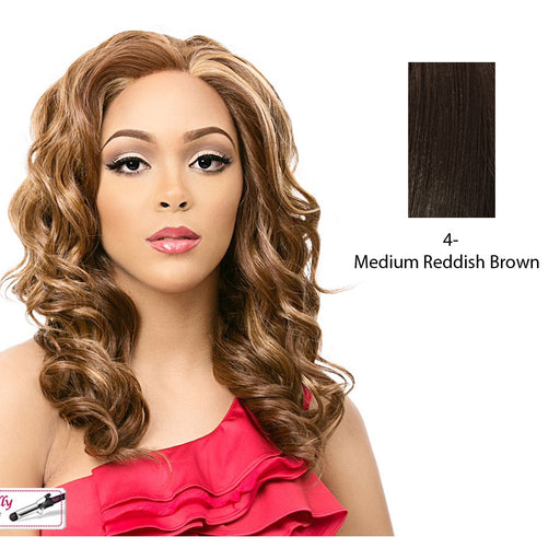 Macy Lace Front Wig,Dark Brown