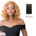 Synthetic Hair Lace Front Wig Simply Lace Tides Wave,Darkest Brown