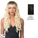 Synthetic 2020 Bang Wig - Skylar,Off Black Base With Light Auburn Highlights