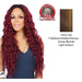 Synthetic 4X4 Swiss Lace Wig - Swiss Lace Boston,Streaked Blend Of Medium Brown, Strawberry Blonde, And Light Auburn