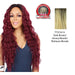Synthetic 4X4 Swiss Lace Wig - Swiss Lace Boston,Dark Brown Roots With A Blended Mix Of Strawberry Blonde And Platinum Blonde