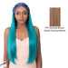 Ear To Ear Lace Front Wig Swiss Lace Crown Braid Dabo,Ttp Chestnut Brown
