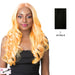 Synthetic 3 Inch Center Part Lace Front Wig- Swiss Lace Dollin,Black