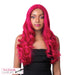 Synthetic 3 Inch Center Part Lace Front Wig Swiss Lace Dollin,Hollywood Red