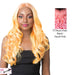 Synthetic 3 Inch Center Part Lace Front Wig- Swiss Lace Dollin,Tt Peach Pink