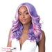 Swiss Lace Frida Lace Front & Lace Part Synthetic Wig,Ff Pink Lavender