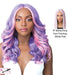 Swiss Lace Frida Lace Front & Lace Part Synthetic Wig,Ff White Pink
