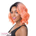 Synthetic Swiss Lace Front Wig Swiss Lace Glanage,Tt1BPeach Harmony